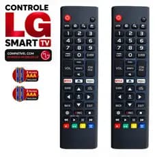 Controle Remoto TV LG Smart com Netflix e Amazon