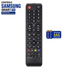 Controle Remoto Compatível com TV Samsung Smart Hub