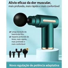Massageador Elétrico Profissional Alta Frequência | Massagem Muscular Potente