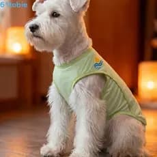 TOBIE Regata Para Cães , Colete Macio Respirável De Verão Animais De Estimação , Sem Mangas , Leve , Protetor Solar Roup