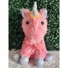 Pelúcia Grande Unicórnio Rosa Super Peluciado Lindo