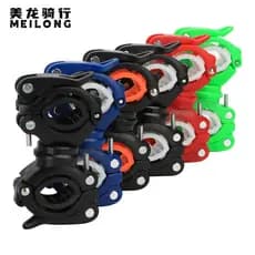 Meilong suporte de luz da bicicleta lanterna clipe farol suporte fixo clipe da bicicleta Mountain bike equipamentos equi