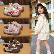 Meninas sapatos 2026 primavera outono novo estilo de sola macia meninas bebê sapatos esportivos casuais crianças meninos