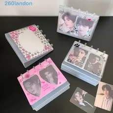 Suporte Para Cartão Fotográfico LANDON Flip Up , Porta-Retratos De Mesa Transparente Cães E Gatos , Rack De Exibição De