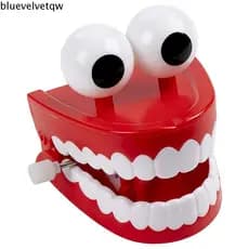 BLUEVELVETQW Andando Dentes Brinquedo Bonito Presentes Das Crianças Forma Halloween Relógio Dental