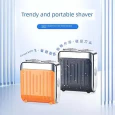 barbeador eletrico masculino Barbeador elétrico de lâmina dupla, dormitório masculino, meninas, barbeador privado femini