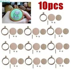 PERTUO Frame Cute 10 Unidades/Conjunto Kits De Costura Para Bordado Ferramentas Ponto Cruz