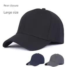 boné boné masculino Chapéu masculino verão volta selo boné de beisebol grande circunferência da cabeça boné de pico fe