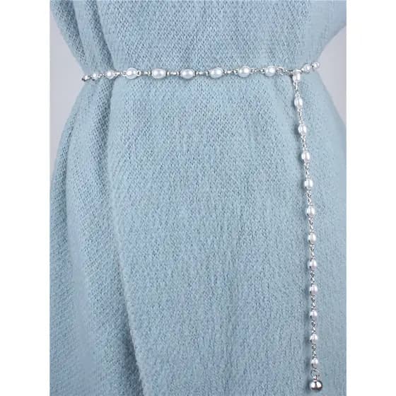 cinto feminino largo cinto feminino plus size Moda pérola cinto feminino combinando saia decoração vestido calças cintur