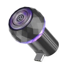 Viagem de negócios Mini barbeador elétrico portátil Apple Android telefone para barbeador elétrico barbear axila cabelo