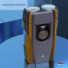 Navalha elétrica alemã Mini portátil Ultra-limpa navalha de barba dura masculina especial Seiko navalha