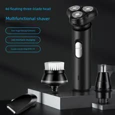 Barbeador transfronteiriço Shi Barbeador Elétrico Multifuncional Recarregável Barbeador Portátil Lavável