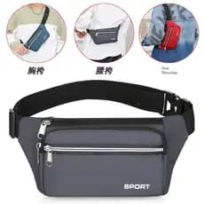 Bolsa de cintura para celular, local de trabalho masculino, multifuncional, grande energia, cinto, M-0136, à prova d'águ