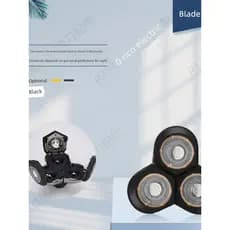 RAYCO RAYCO Navalha Elétrica Recarregável Navalha Lavável Aço Inoxidável Aço Tungstênio Modelos de Partes de Cabeça de T