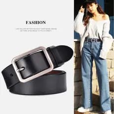 cinto feminino plus size cinto feminino largo Senhoras cinto de couro cinto largo feminino pino fivela simples Retro mod