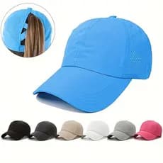 Boné de Beisebol Masculino de Secagem Rápida para o Verão, Boné de Proteção Solar, Boné Esportivo Feminino, Boné para Ca