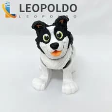 Brinquedo Para Cachorro Com Impressão 3D LEOPOLDO , Brinquedos Móveis De Dachshund Múltiplas Articulações , Boneca Model