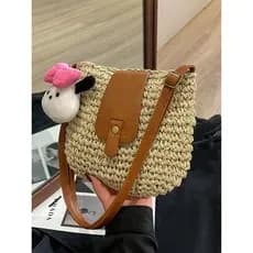 bolsa feminina bolsa transversal feminino Bolsa de férias de praia feminina 2026 novo estilo elegante Popular bolsa de o