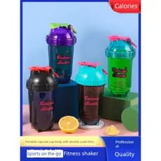 Ultimate Power proteína em pó Shaker copo de água de Fitness esportes garrafa de água grande capacidade portátil liquidi