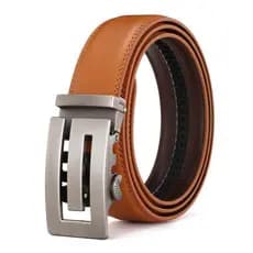 cinto feminino cinto feminino largo Shi Cinto de couro genuíno para jovens negócios, cinto automático colorido, fabrican