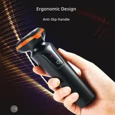 Barbeador elétrico flutuante recarregável, barbeador recarregável para lavagem de corpo inteiro, barbeador masculino YC-