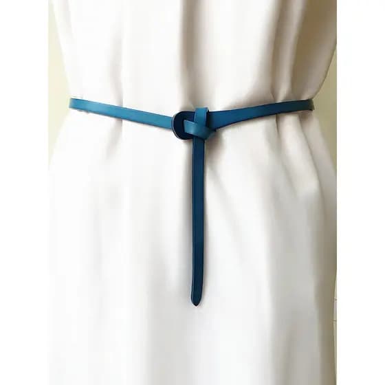 cinto feminino largo cinto feminino plus size Cinto hipoalergênico feminino com nó, saia decorativa da moda, cinto fino,