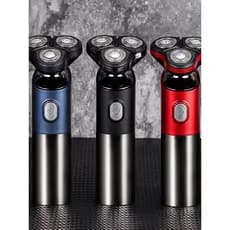 barbeador eletrico masculino Recarregável multifuncional inteligente flutuante 3D barbeador elétrico lavagem de corpo in
