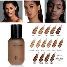 Novo produto musculação pele preto Bronze tom de pele escura preto trigo cor Chocolate contorno bb creme corretivo base