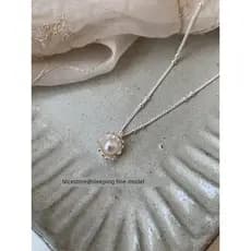 Campânula para dormir tardia {estrela de volta ao mar} nicho luz luxo High-End concha pérola colar em camadas elegante c