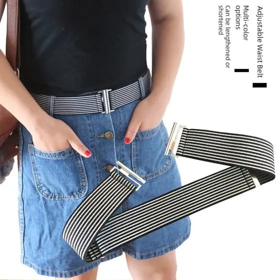 cinto feminino largo cinto feminino plus size 4cm elástico ajustável cinto elástico feminino simples All-Match Jeans pre