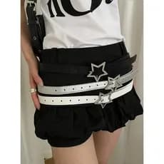 cinto feminino plus size cinto feminino Americano Retro moda estrela cinto feminino dopamina quente estilo menina cinto