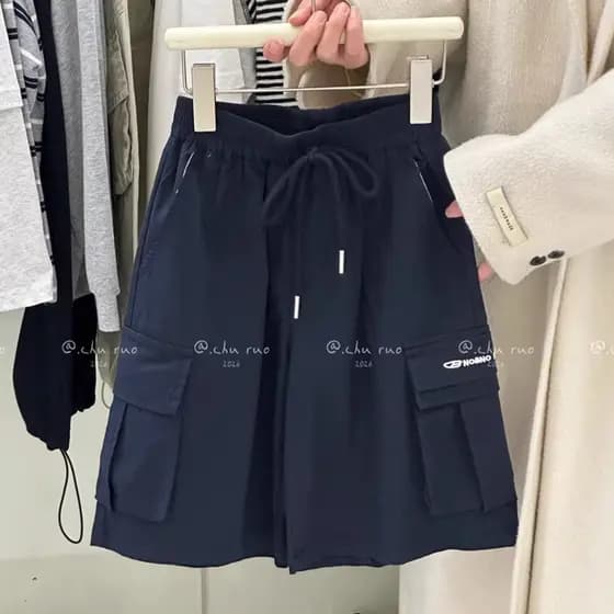 Churuo crianças moda All-Match calças meninos solto calças casuais meninos na moda bonito Shorts 069