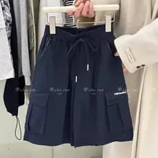 Churuo crianças moda All-Match calças meninos solto calças casuais meninos na moda bonito Shorts 069