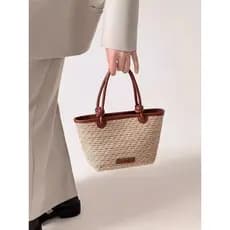 bolsa femenina bolsa feminina Viagem férias acampamento praia estilo saco de palha portátil saco do mensageiro 2026 novo