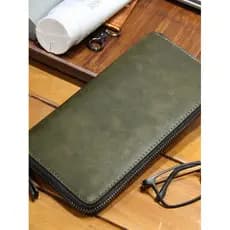 Carteira masculina com zíper estilo longo namorado grátis na moda pode conter armazenamento de dinheiro para celular jov