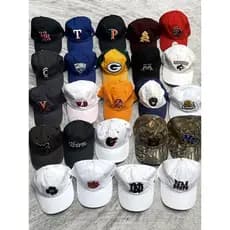 boné masculino boné Jun Hat Shop Chapéu Homens Mulheres Retro Totalmente Selado Não Ajustável Macio Top Bordado Boné d