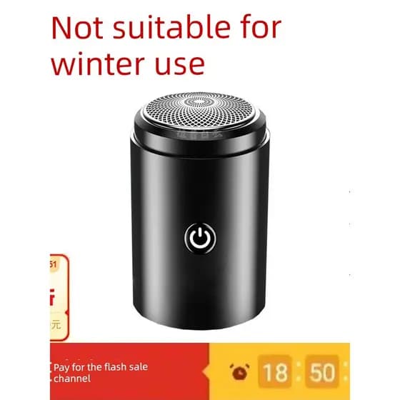 [Compra] Barbeador Seiko alemão elétrico Mini silencioso portátil barbeador elétrico