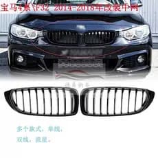 Adequado para 14-18 bmw bmw série 4 F32 malha modificada grade de entrada de ar frente Face M4 esportes rede de vento
