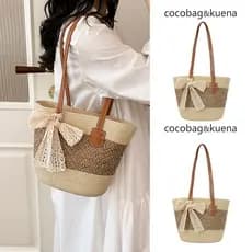 bolsa feminina bolsa transversal feminino Verão verão verão beira-mar férias estilo tecido palha saco feminino 2026 novo