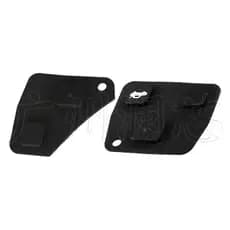 Adequado para Toyota Lexus Rav4 Corolla Prado 2/3 botão em linha reta carro controle remoto chave escudo botão couro