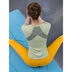 Yoga Wear terno feminino primavera verão de manga curta High-End de secagem rápida esportes respirável bela volta Pilate