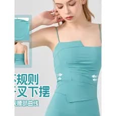 Yoga topo feminino verão Design Irregular sentimento Bottoming exterior Wear estilingue bela volta sutiã de Fitness espo