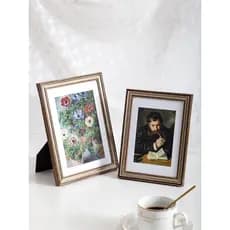 Moldura retrô americana 20 cm 23 cm 27 cm Lavando fotos feitas porta-retratos decoração de mesa porta-retratos criativo