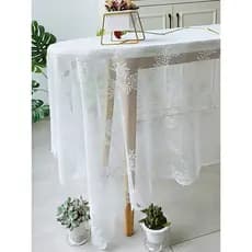 Retro gaze oco branco renda pano rosa toalha de mesa piquenique pano capa posando pano de fundo francês frete grátis