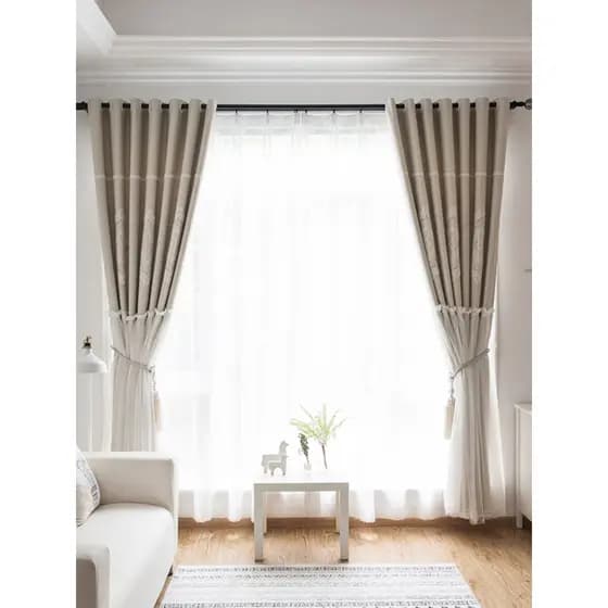 Influenciador cortina pano fio dupla camada ins estilo princesa renda sombreamento sonhador quarto sala de estar coreano