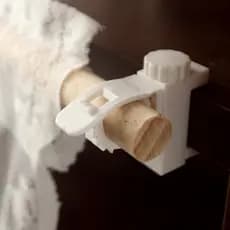 Clipe de cortina sem perfuração, pedido diário, clipe laminado, haste de cortina, armário fixo sem perfuração, cortina s