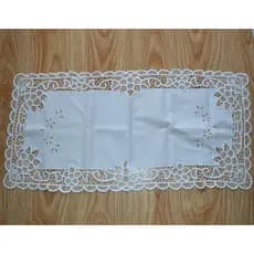 Comércio exterior artesanal Baibeili bordado pano de algodão puro capa Universal toalha de mesa retangular Placemat
