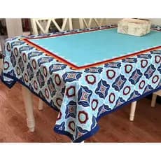 Toalha de mesa lavável de tecido Anti-escaldante à prova d'água americana estilo ins toalha de mesa de centro