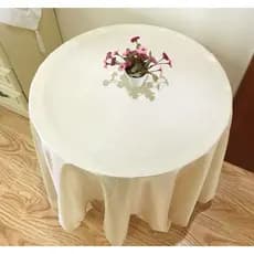 Produto acabado Toalha de mesa de cor sólida Mesa de centro Toalha de mesa Pano de cobertura de mesa
