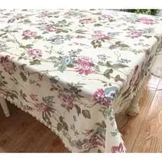 Toalha de mesa impressa Pastoral europeia, produto acabado, mesa de centro, toalha de mesa de pano